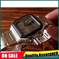 【ON SALE】 Men Casio watch waterproof 100M World Time Illuminator watch For boys Casio