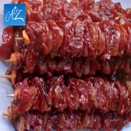 Nonhalal! Sate satai daging babi asap kimcibak kimci bak kim ci bak siap makan ready to eat homemade