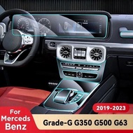 Anti-scratch Door Center Console Media Dashboard Navigation TPU Film For Mercedes Benz G Class W464 