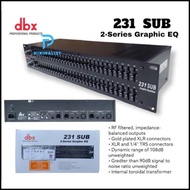Equalizer DBX 231 Plus SUB / DBX 231 + SUB / DBX 231 SUB GRADE A+