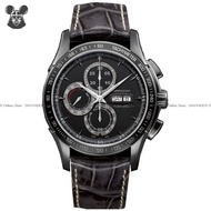 HAMILTON H32886831 Men's Watch JAZZMASTER LORD HAMILTON AUTOMATIC CHRONOGRAPH 46mm Leather Strap Dar