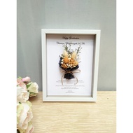 Flower Frame - Garland - Birthday Gift - Graduation Gift - anniversary Flower Frame