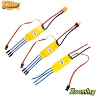 ZOOMING Speed Controller, RC Parts 30A/40A ESC Brushless Motor,  Banana Head T Plug XT60 Helicopter 