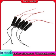 5pcs 15.2cm Wire Pipe Plastic 1 x 1.5V AAA Battery Storage Case Holder Black