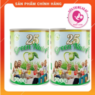 Combo 2 hộp Sữa Hạt Ngũ Cốc 25 Green Nutri Lon 750gr chính hãng