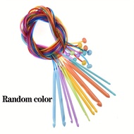 TEMU 12pcs Afghan Carpet Crochet Hooks Set, 47inch (120cm) Tunisian Crochet Hooks Set With Cable, 12