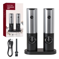 Electric Pepper Grinder Pepper Grinder Black Pepper Sea Salt Grinder Sea Salt Grinder Bottle Househo