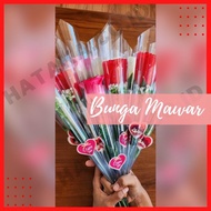 Terjangkau Bunga Mawar Valentine Bunga Mawar Artificial Mawar Plastik