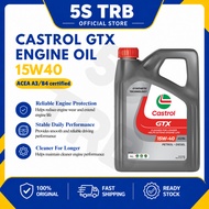 CASTROL GTX 15W40 (4L) Engine Oil ACEA A3/B4 Synthetic Technology Engine Oil Minyak Enjin Minyak Hit