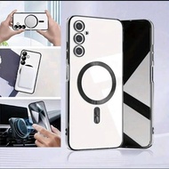 Shipped From Thailand Phone Case For Samsung A07 A07(5G) A06(4G) A06(5G) Shiny Edge Magnet