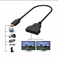 Hdmi SPLITTER Cable 2 PORT Without POWER - 1 INPUT To 2 OUTPUT Cable