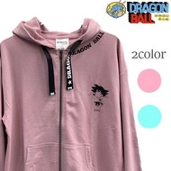 龍珠DRAGON BALL 裏毛絨面內裡 口袋連帽拉鍊外套 動漫系男女UNISEX情侶裝