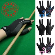 【UOUO】 3 Fingers Pool Gloves Left Billiards Left Hand Shooters Snooker Cue Sport Glove Show Y4k9  【U