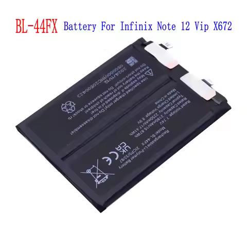1x 4500mAh BL-44FX Replacement Battery For lnfinix Note 12 Vip (X672) Phone Batteries