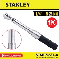 [ STANLEY ] (STMT73587-8) 1/4" Ratcheting Torque Wrench 5–25Nm | 0.1Nm Increment | 39.8–225.7 in-lb 