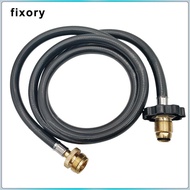 fixory Propane Adapter with Hose, Gas Tank Connector 1lb to 20lb Converter, Portable Propane Stove A