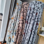 Premium viscose rayon fabric, floral rayon fabric