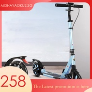 Children's Youth Shanghai Adult Scooter Folding Flash Two Wheel Two Wheel Campus Urban Women's Scoot