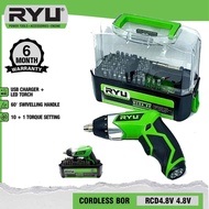 RYU RCD4.8V CORDLESS SCREWDRIVER 4.8V
