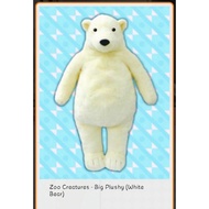 Toreba : White Bear Plush Toy 80cm