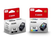 Canon PG-740 黑色 + CL-741彩色 原廠墨盒套裝 連噴墨頭 (PG740+CL741各1個)  [香港原裝行貨]