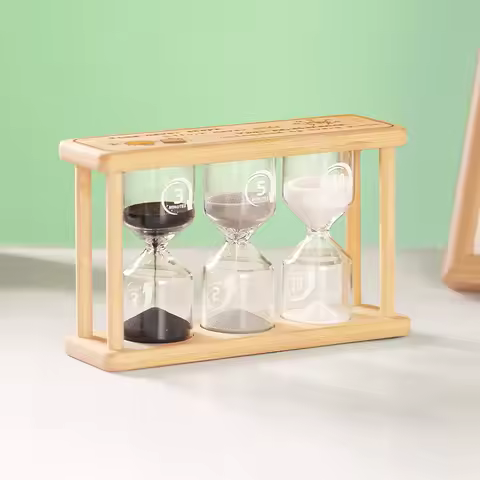 3/5/10/15/20/30 Minute Hourglass Sand Timer Colorful Hour Glass Sandglass for Kids Sand Clock Desk D