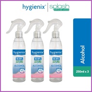 ✻ ◴ ✎ Hygienix Germ-Kill Alcohol with Moisturizer Trigger Spray 250ml Set of 3
