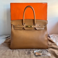 Hermes愛馬仕Birkin35柏金35金棕Ardennes阿登