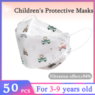 【Fast Delivery】ZOCN Mask Kids Kf94 50pcs Malaysia Mask Children 50 pcs for Boy and Girl Others K94 K