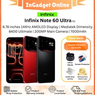 [Promo] Infinix Note 60 Ultra 5G 12GB RAM 512GB ROM Mediatek Dimensity 8400 Ultimate | Original Set