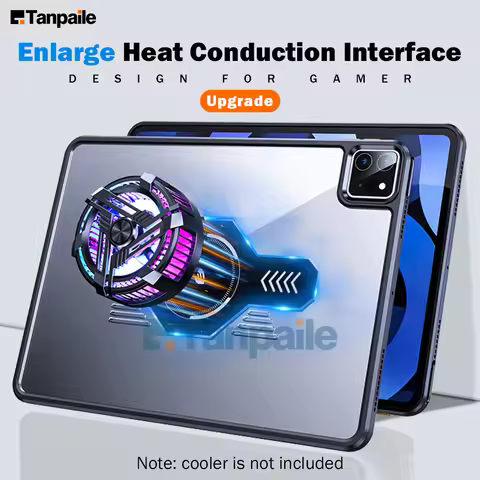 Magnetic Tablet Cooling Case For iPad Pro 2018 2020 2022 Bumper Heat Dissipation Shockproof For iPad