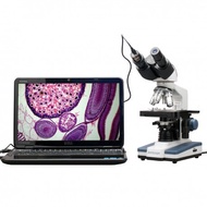 AmScope Supplies 40X-2500X LED Digital Binocular Compound Microscope w 3D Stage + 5MP USB Camera