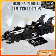 Batman Limited Edition 1989 Classic Batmobile Toy 40433 Speed Racing Building Blocks High Tech Car B