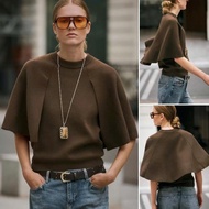 (available) ZARA BATWING SHORT SLEEVE SWEATSHIRT EXPORTED