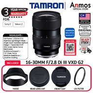 TAMRON 16-30mm F2.8 DI III VXD G2 FOR SONY FE / NIKON Z MOUNT ( TAMRON MALAYSIA SET)