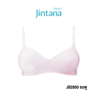 Jintana เสื้อชั้นใน (ไม่เสริมโครง) รุ่น Basic Bra รหัส JB2850 สีชมพู