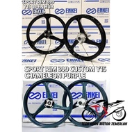 SPORTRIM CUSTOM OPEN HUB (ENKEI) YAMAHA Y15 Y15ZR Y16 Y16 1.6 1.6 3 BATANG TBM