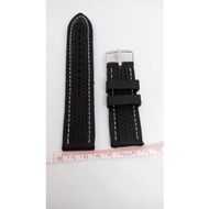 26mm silicone rubber watch strap