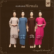 Kurung Factory - NIRMALA KURUNG without Shawl Baju Raya 2026 Material Heavy Chiffon Fully Linning