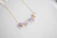 14kgf紫黃晶項鍊