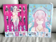 日本版 - Super sonico 超音子 超級索尼子 一番獎 E賞 A3 clear poster 透明海報套裝