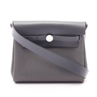 [二手] 愛馬仕 HERMES 單肩包 Herbag Zip Mini Ardoise Ardoise 其他 Herbag Zip Mini Ardoise 女士