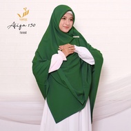 Alifa 150 | Jilbab Hijab Segi Empat Syari Panjang Lebar Jumbo Tebal Polos Murah Wolfis Premium