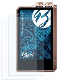 Bruni Screen Protector compatible with Cowon Plenue 2 Protector Film, crystal clear Protective Film 