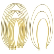 Lawie Gold Metal Queen Goddess Angel Halo Crown Headband Hairbands Tiara Hair Hoops DIY Craft Bands 