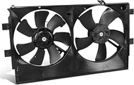 DNA MOTORING OEM-RF-0837 Factory Style Radiator Fan Assembly Compatible with 13-15 Mitsubishi Outlander Sport/RVR