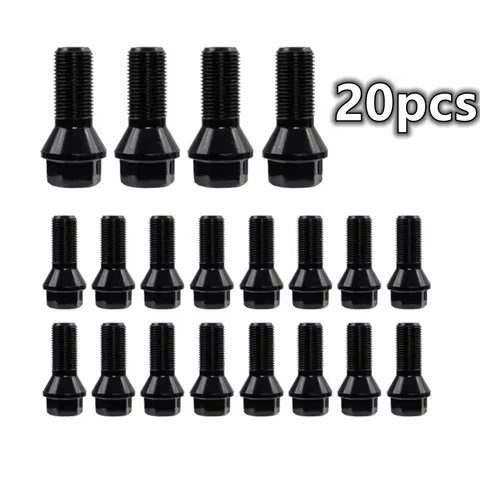 36136781151 m14x1.25 X3 X4 X5 X6 M3 M4 M5 M6 i3 i8 36136781150 M12 X 1.5 Wheel Lug Bolts for BMW E46
