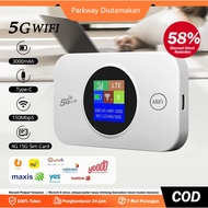 【Local seller】Mini portable WiFi 4G/5G wifi dongle supports Malaysia Telecom 300Mbps including modem
