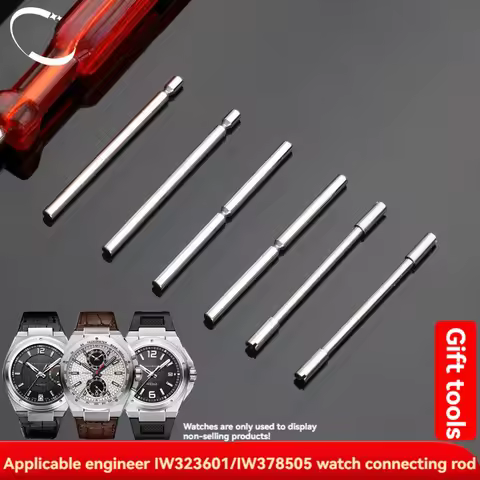 For IWC Engineer Watch Strap Screw Rod IWC Connecting Rod Steel Stris Threading Pins Stainless Steel