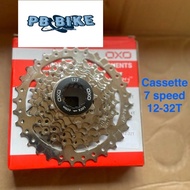 OXO 12-32T 7-speed cassette slop sprocket